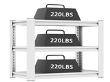 40-50 Gallon Fish Tank Stand - Metal Aquarium Stand, 31.5 "L x 18 "W x 34"H Adjustable Heavy Duty 18850243