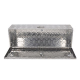 39Silver Aluminum Tool Storage Box Fit For Pickup Truck Bed Lock MT018011 20114098