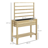 Raised Garden Bed/Garden Bed Galvanized Planter 41395062