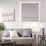 Basketweave Room Darkening Cordless Roman Shade B03598226