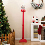 5 Ft Christmas Streetlamp Decor 360&deg Rotating Ferris Wheel , 15 Colorful LEDs, 8 58502355