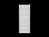 Shoe rack 67" H, five internal Storage Shelves, a mirror, a door, approximate capacity 10 pairs B097132939