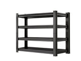 4-Tier Adjustable Storage Rack, Practical Metal Shelving Unit for Home & Office Organization, W1831P601856