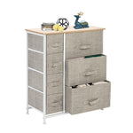 ZUN Dresser with 7 Drawers - Furniture Storage Tower Unit for Bedroom, Hallway, Closet, Office 27962051