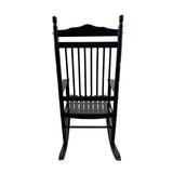 BALCONY PORCH ADULT ROCKING CHAIR - BLACK W49540380