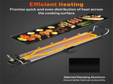 35" large electric grill with adjustable temperature 24130882