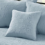 6 Piece Reversible Scalloped Edge Daybed Cover Set Blue Daybed B035P266681
