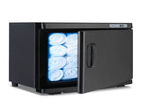 Hot Towel Warmer for Facials Massage, Esthetician Towel Heating Cabinet Black, Aluminum Chamber, 50132005