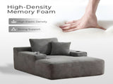 Morpheus Oversized Compressed Single Sofa,Grey T6052P587195