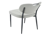 Dining Chairs Set of 2, Premium Leather Upholstered Dining Room Chairs, High-Resilience Sponge W3493P449247