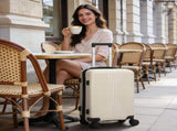 PP Trolley Case 28in Travel Suitcase Off-White 05310735