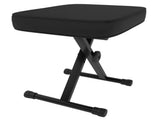 Portable Adjustable Piano Bench, Folding Keyboard Stool with Thick Padded Seat, Non-Slip Feet, Black 55147673
