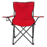 Small Camp Chair 80x50x50 Red 44687626
