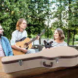 41" Folk Guitar Hardshell Carrying Case Fits Most Acoustic Guitars Microgroove 67816191