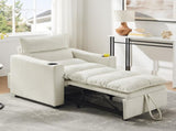 Sleeper Sofa Chair Bed, Convertible Sofa Chair 3-in-1, Adjustable Sleeper Chair Pullout Sofa Bed W1117P265773