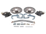 Rear Brake Disc Set for GM 7.5 Inch 10 Bolt Bolt-On Rear Brake Kit w/ E-Brake Fits overnxle with 17380742