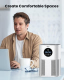 ZUN Air Purifiers for Home Large Room up to 600 Ft², VEWIOR H13 True Hepa Air Purifiers for Pets Hair, 60007427