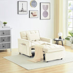 ZUN Sofa bed chair 3 in 1 convertible, recliner, single recliner, suitable for small Spaces with W2564P168263