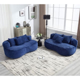 COOLMORE Bean Bag sofa Lazy Sofa Durable Comfort Lounger High Back Bean Bag Chair Couch for Adults W395P234049