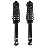 ZUN Pair Rear Shock Strut Coil Spring Assembly for Tesla Model S 2011-2016 RWD 101562003D 101562000E 51341371