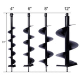 Auger Drill Bit for Planting Hole, Bulb Bedding Digging Post Hole Planting Tool for 3/4" Shaft W465110098