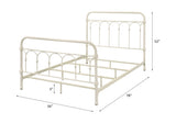 Citron White Finish Full Bed B2726P265250