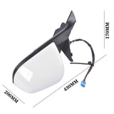 Left Side View Door Mirror Power Fold/Heated/Memory Fits for Tesla Y 2020-2023 1594111-00-C 90096383