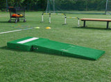 77" Portable Pitching Mound for Baseball & Softball, Indoor Outdoor Pitcher's Mound with Antifade 48096511
