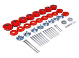 Body Cab Mount Bushings Kit Replacement for Ford F250 F350 Super Duty 1999-2007, Steel Sleeves & 62828744