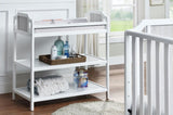 Brees Changing Table White/Graystone B022P204829