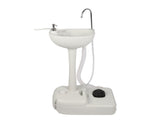 CHH-7701 Portable Removable Outdoor Wash Basin White 14412236