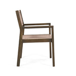 ZUN BRAIDED DINING CHAIR Light Brown N779P202840G