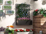 Garden Bed Galvanized PlanterGarden Bed with Privacy Pan 02068888