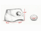 Automatic Dog Ball Launcher, 5 Balls Included, 3 Distance Settings , for Small & Medium 18798304