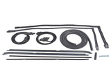 Set of 9 Rubber Weatherstripping Seal Kit Fit for 1981-1988 Buick Regal Oldsmobile Cutlass Supreme 76796311