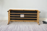 End of Bed Bench with Shelf, Teddy fabric Upholstered Storage Shoe Bench, Modern Bedroom Bench with W2725P237654