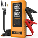 S ZEVZO 4000A Car Jump Starter with Air Compressor, 150PSI 11169263