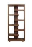 Laurel Canyon 80 inch high Bookshelf, No Assembly Required, Oak Bourbon Finish B108P292286