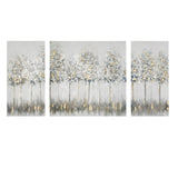 Gold Foil Triptych 3-piece Canvas Wall Art Set B03598852