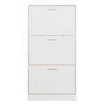 ZUN Shoe cabinet, with 3 upside down drawers, modern design, slender hidden shoe cabinet, can be placed W679P154754