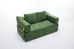 ZUN Modern Minimalist Sofa, Fold-Out Sofa Bed, Convertible Chair Floor Couch & Sleeping Mattress for W1829P192398