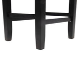 26-inch Backless Warm-toned ivory Leather Counter Stool 74493.00IVR