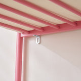 Twin Over Twin Bunk Bed for Kids Teens Adults, Heavy Duty Metal Bunk Bed with 47332895