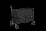 Beach Wagon,Collapsible Wagon 220lbs with Big Wheels Foldable Wagon Carts, Heavy Duty 300L Folding W640P256856