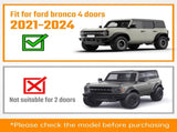 Running Boards Compatible with Ford Bronco 4 Door 2021-2026 , Two Stairs Side W2801P277662
