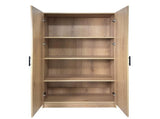 Modex Oak Multi-Purpose Utility Storage Cabinet B040P474698