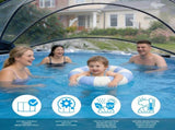 10 Foot Round Multifunctional All Weather Cover Pool Dome Enclosure for Outdoor Pools, Compatible 73376164