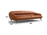 Leonia Cognac Leather Sofa B2726P285351