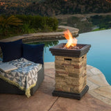 19.50'' STONE MGO FIRE COLUMN - 40 000 BTU 57561.00-40K