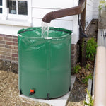 ZUN 50 Gallon Folding Rain Barrel Water Collector Green 80036204